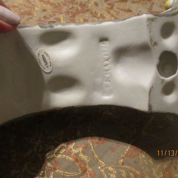 EXC Lemax Hearthside Village Porcelain Garden Bridge 1992 #23069 - Picture 5 of 7